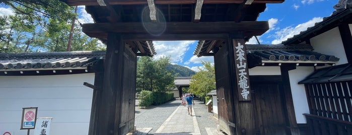 Tenryu-ji Temple is one of Ben'in Kaydettiği Mekanlar.