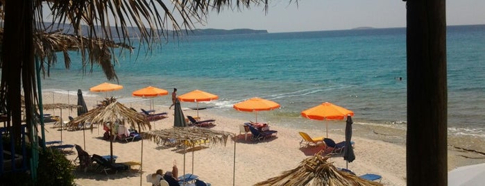 Stelakis Beach is one of Thassos beaches.