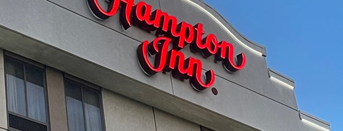 Hampton Inn is one of AT&T Wi-Fi Hot Spots- Hampton Inn and Suites #5.