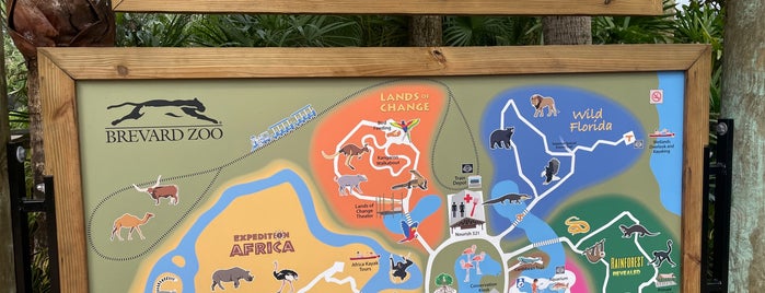 Brevard Zoo is one of Cocoa Beach FL Trip @kurtwvs.