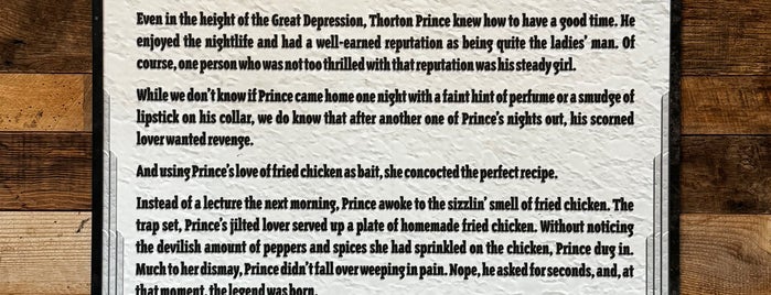 Prince's Hot Chicken is one of สถานที่ที่ Irene ถูกใจ.