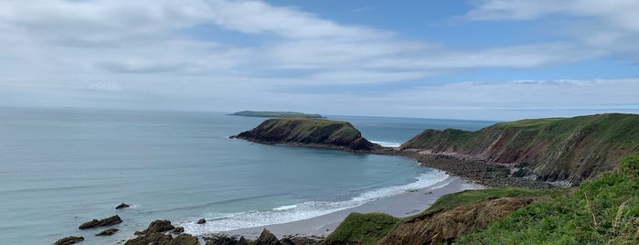 Marloes Sands is one of Pembrookshire Wales.