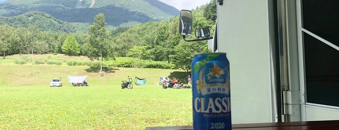 羊蹄山自然公園 真狩キャンプ場 is one of สถานที่ที่ Tamaki ถูกใจ.