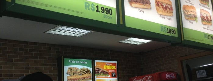 Subway is one of Favs in São Paulo/SP - Brazil.