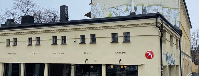 Fuglen Coffee Roasters Oslo is one of Кофейная тема.