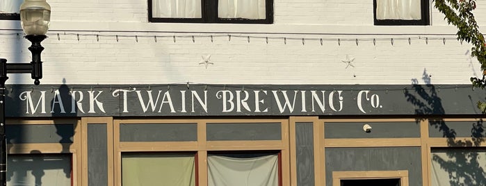 Mark Twain Brewing Co. is one of Hannibal, MO.