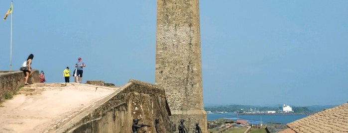 Galle Clock Tower is one of Lugares favoritos de Christina.