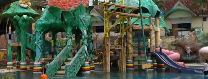Srabah Waterboom is one of Top 10 favorites places in Tulungagung, Indonesia.