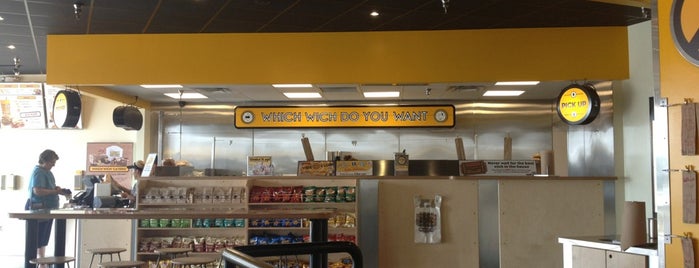 Which Wich is one of Lieux qui ont plu à KJ.