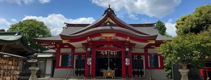 Shinagawa Shrine is one of 東海七福神.