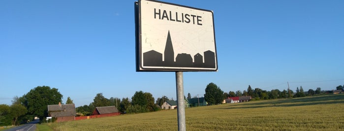 Halliste is one of Eesti alevikud / Estonian towns.