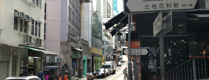Wellington Street is one of Hong Kong.