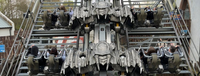 The Swarm is one of Thorpe Park.