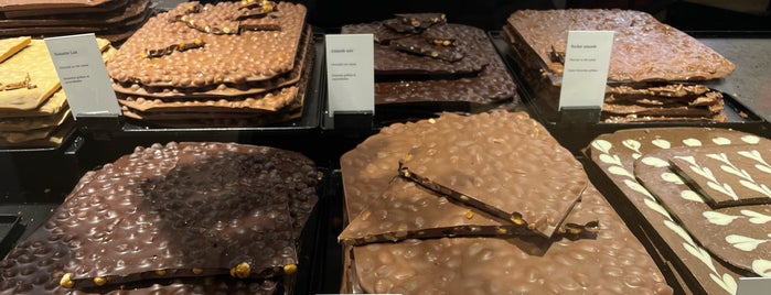 Michel Cluizel is one of Paris chocolatiers.