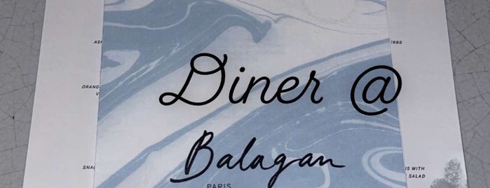 Balagan is one of Paris Restaurants Condé Nast.