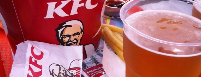 KFC is one of Di’s Liked Places.