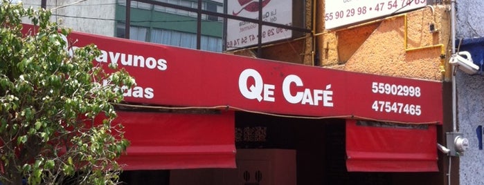 Qe Café is one of Tempat yang Disukai Ariana.