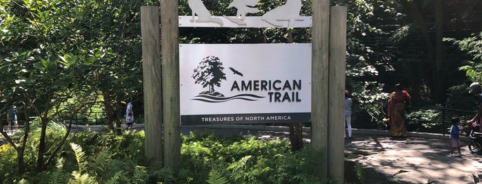 American Trail Exhibit is one of wash.