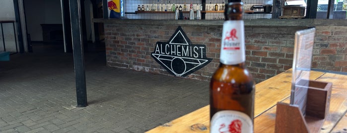 The Alchemist Bar (The Bus) is one of Africa.