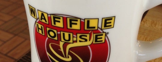 Waffle House is one of Lugares favoritos de ᴡ.