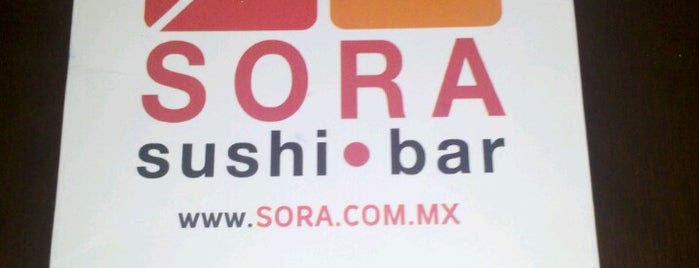 Sora Sushi Bar is one of Lugares favoritos de Rossy.