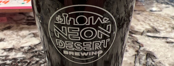 Neon Desert Brewing is one of Arizona trip breweries.