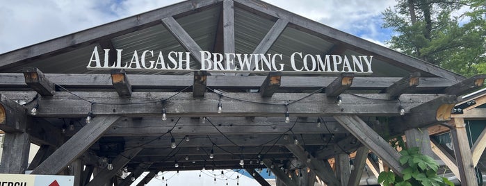 Allagash Brewing Company is one of Maine.