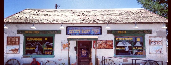 Coyote Bluff is one of Man V. Food.