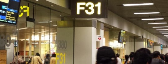 Gate F31 is one of SIN Airport Gates.