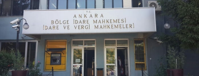 Ankara Bölge İdare Mahkemesi is one of Tempat yang Disukai murat alper.