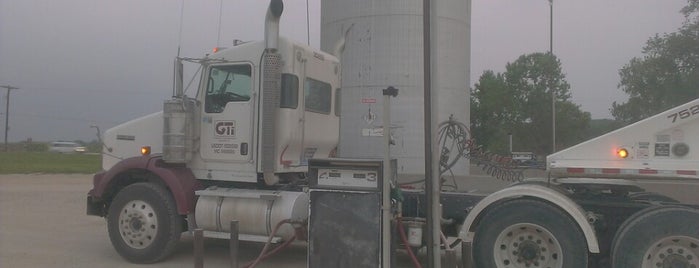 Fueling the Truck is one of Work check-ins.