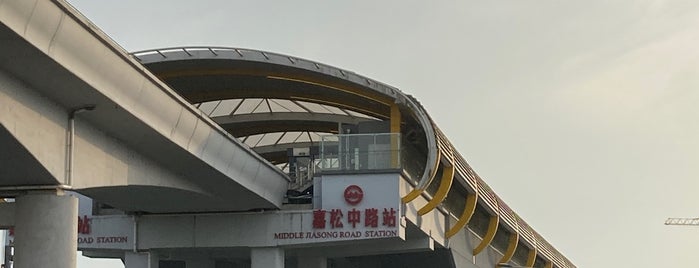 嘉松中路地铁站 is one of been before (shanghai).