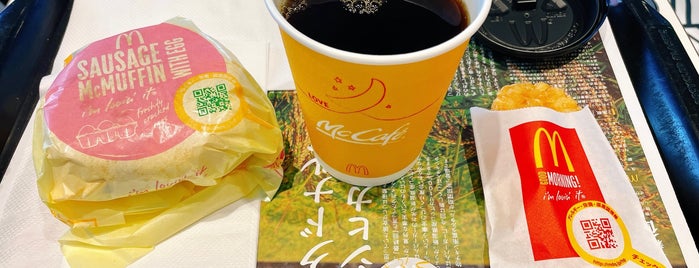 マクドナルド is one of 電源のないカフェ（非電源カフェ）.
