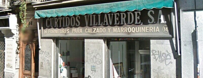 Curtidos Villaverde is one of Madrid tiendas.