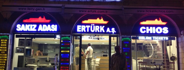 Ertürk Lines is one of Tempat yang Disukai Özdemir.