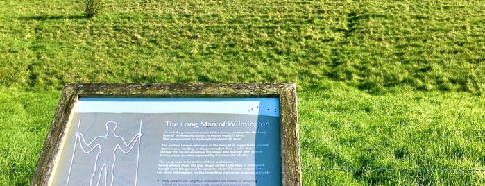 The Long Man of Wilmington is one of Around UK.