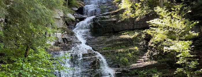 The Waterfall At Lye Brook is one of Vermont.