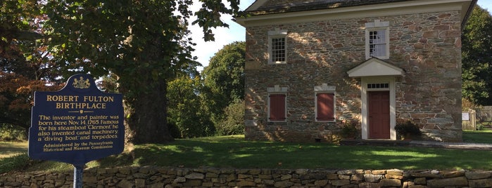 Robert Fulton Birthplace is one of Baltimore & DC Colleges, Festivals, Museums, Bars.