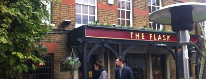 The Flask is one of Pubs, Burgers, & BBQ in London.