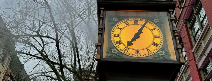 Gastown Steam Clock is one of Vancouver BC.