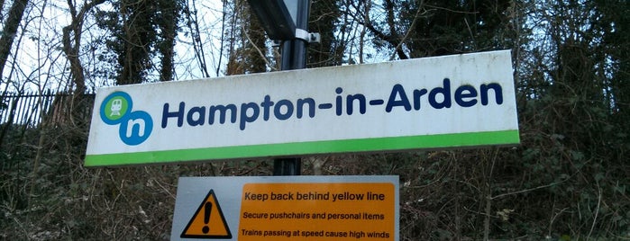 Hampton-in-Arden Railway Station (HIA) is one of London Midland Stations.