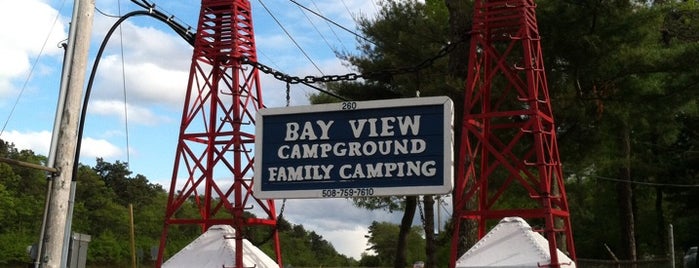 Bay View Campground is one of Orte, die Sandy gefallen.