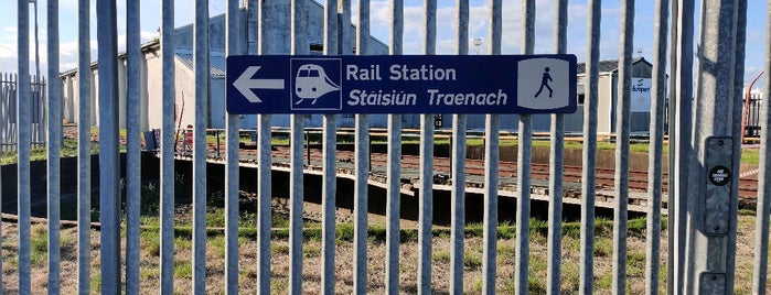 Rosslare Europort Railway Station is one of My Rail Stations.