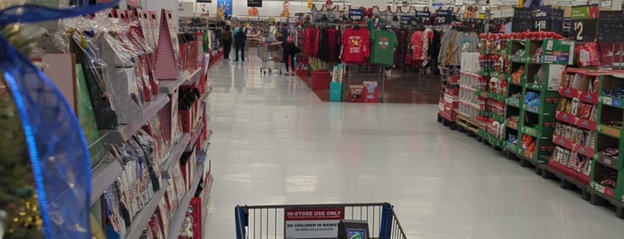 Walmart is one of usual.