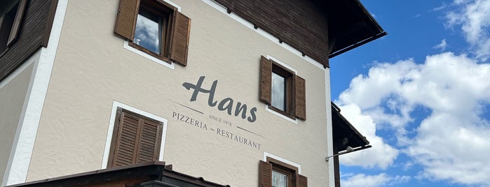 Pizzeria Hans is one of Dolomites.