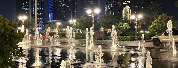Cafe By The Fountain is one of Abu Dhabi.