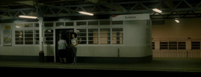 Surbiton Railway Station (SUR) is one of Harry Potter and the Half-Blood Prince (2009).