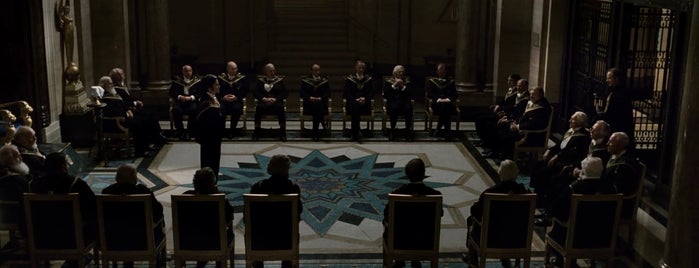 Freemasons' Hall is one of Sherlock Holmes (2009).