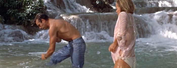 Dunn's River Falls is one of Dr No (1962).