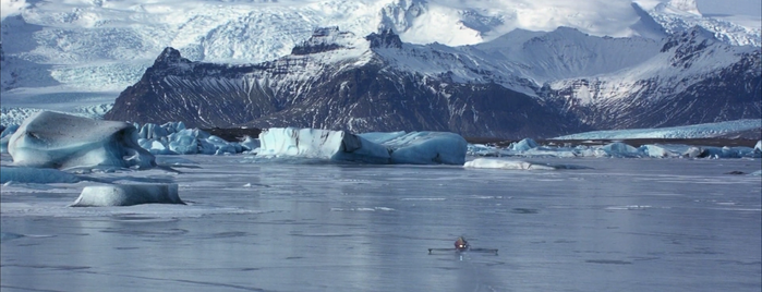 Jökulsárlón (Glacier Lagoon) is one of ICELAND-2017.